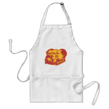 Marx Lenin Mao Portrait Aprons