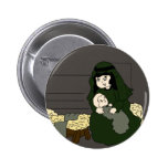 mary and jesus in green pins