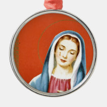 Mary, mother of Jesus Christmas Ornament