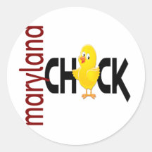 Maryland Chick 1 Stickers