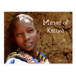 Masai Woman of Kenya Postcard
