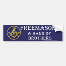 Masonic Band of Brothers Bumper Sticker