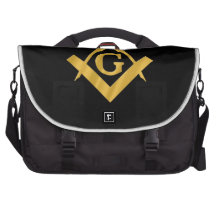 Masonic "Mason for Life" Laptop Bag