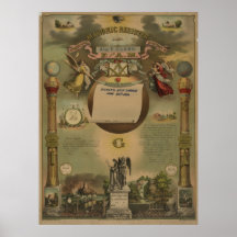 Masonic Register [1876] Posters