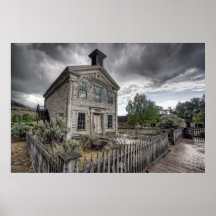 Masonic Temple - Bannack Ghost Town Posters