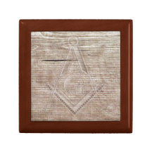 Masonic Woody Keepsake Box