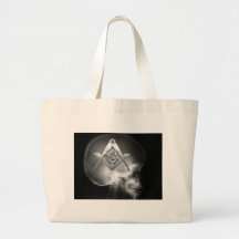 Masonic X-Ray Alien Skull Bags