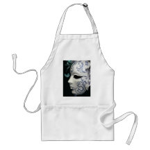 MASQUERADE 2 (blue) Apron