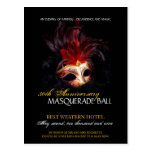 Masquerade Ball Invitation Post Cards