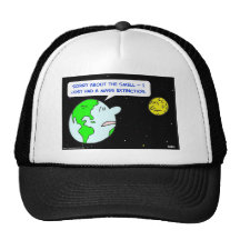 mass extinction smell earth moon trucker hats