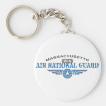 Massachusetts Air National Guard Keychain