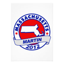 Massachusetts Andy Martin Personalized Announcement