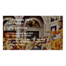 Massacre Of The Innocents, By Matteo Di Giovanni ( Business Card