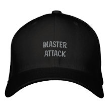 MASTER ATTACK hat Embroidered Baseball Caps