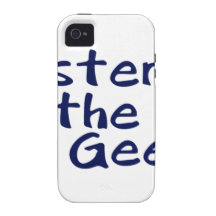 Master of the geeks vibe iPhone 4 cover