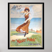 Master Polish for Boots Poster print