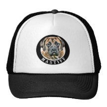 Mastiff Dog 002 Mesh Hats