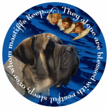 Mastiff Engraving Ornament Photo Cut Out