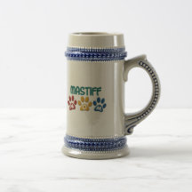 MASTIFF Mum Paw Print 1 Mug