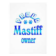 Mastiff Owner Custom Announcements