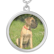 Mastiff Puppy Dog Necklace