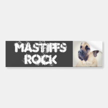 Mastiffs Rock Bumper Sticker