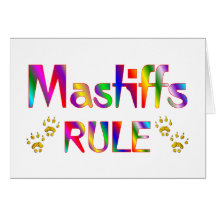 Mastiffs Rule Card