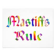 Mastiffs Rule Custom Invite