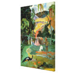 Matamoe or, Landscape with Peacocks, 1892 Gallery Wrapped Canvas
