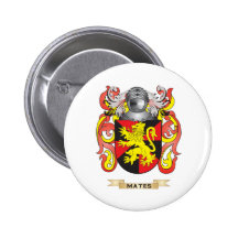 Mates Coat of Arms (Family Crest) Buttons