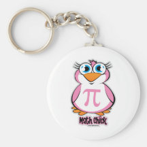 Math Chick Keychain