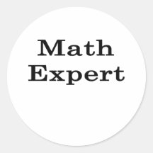 Math Expert Stickers