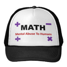 Math Full Trucker Hats