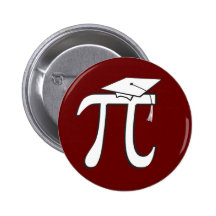 Math Pi Graduate Button