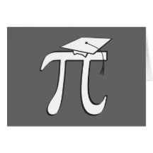 Math Pi Graduate Cards