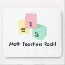 Math Teachers Rock! mousepad