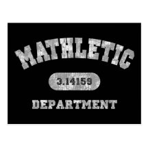 Mathletic Department Postcards
