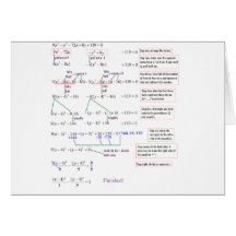 Maths Greeting Cards