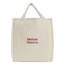 Matisse Fashions Embroidered Tote Bags