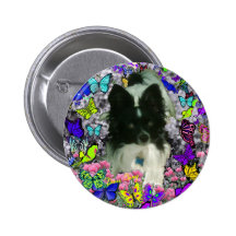 Matisse in Butterflies II - Papillon Button