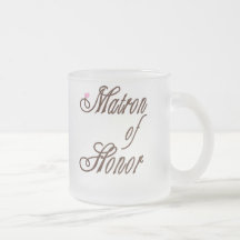 Matron of Honour Classy Browns Mugs