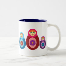 Matryoshka Dolls Coffee Mug