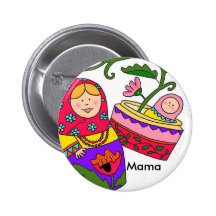 Matryoshka's Baby New Mum Pins