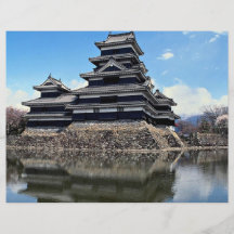 Matsumoto Castle, Matsumoto, Japan Custom Flyer