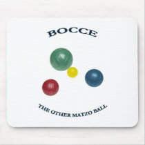 Matzo Bocce Ball mousepads