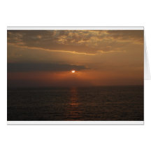 Maui Sunset Greeting Card