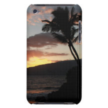 Maui sunset ipod touch case