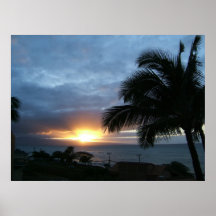 Maui Sunset Poster