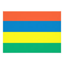 Mauritius Flag Invite