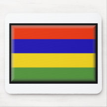 Mauritius Flag Mousepads